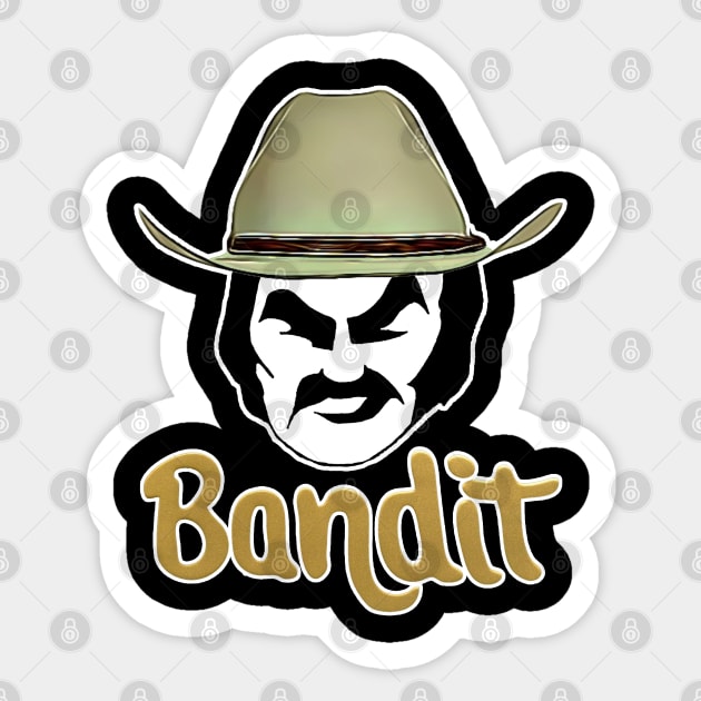 Bandit! Sticker by RetroZest
